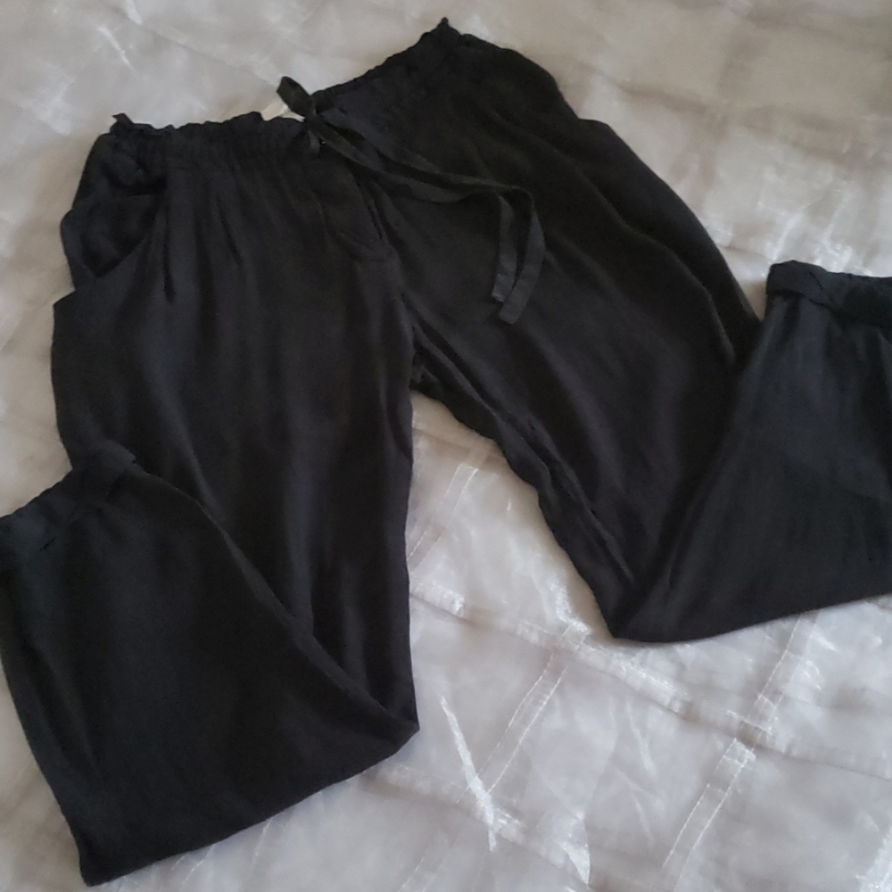 ARITZIA WILFRED BLACK PANTS SMALL - Picture 5 of 16